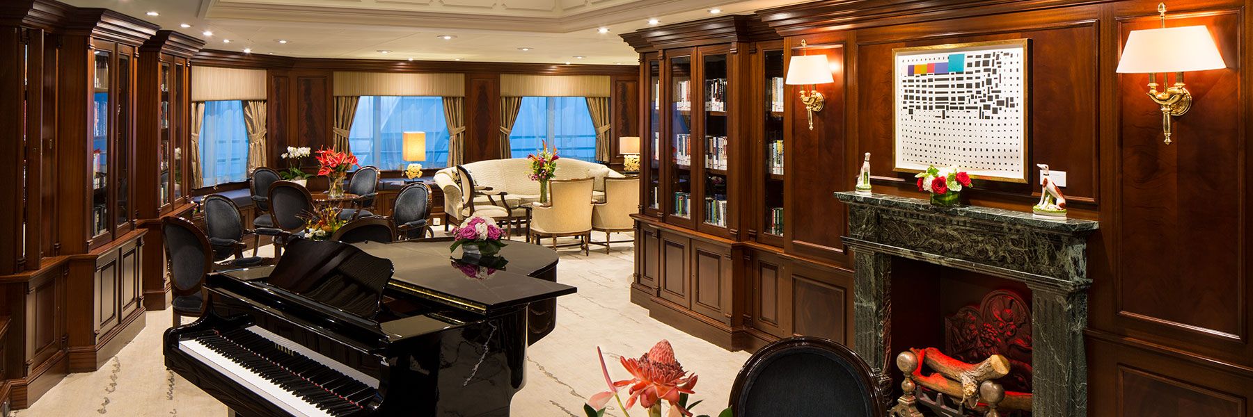 Azamara Club Cruises - Entertainment - The Drawing Room - Library.jpg